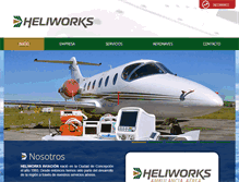 Tablet Screenshot of heliworks.cl